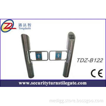 Cylindrical bevel Entrance Swing Turnstiles for radio stati